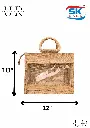 10*12 PVC Jute Bag