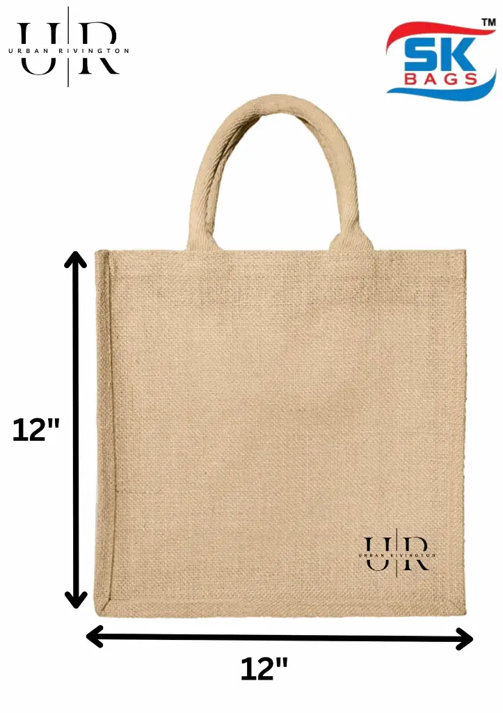 12*12 Plain Jute Bag