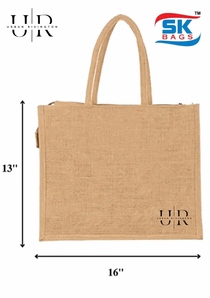 13*16 Plain Jute Bag