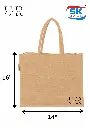 16*14 Plain Jute Bag