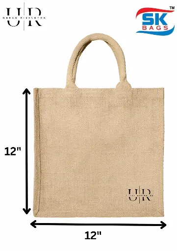 12*12 Plain Jute Bag