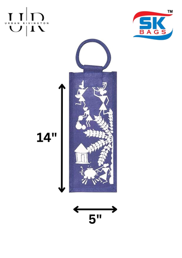 14*5 Printed Bottle Bag