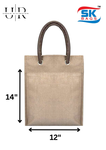 14*12 Patten Jute Bag